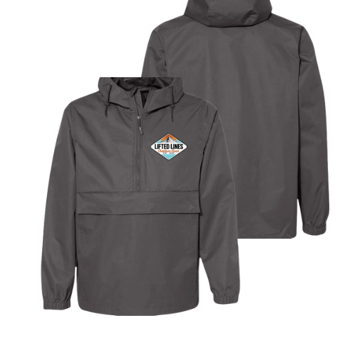 Lifted Lines Hooded Anorak