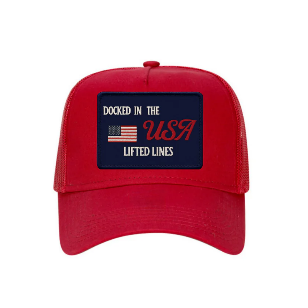 Docked in The USA Trucker Hat