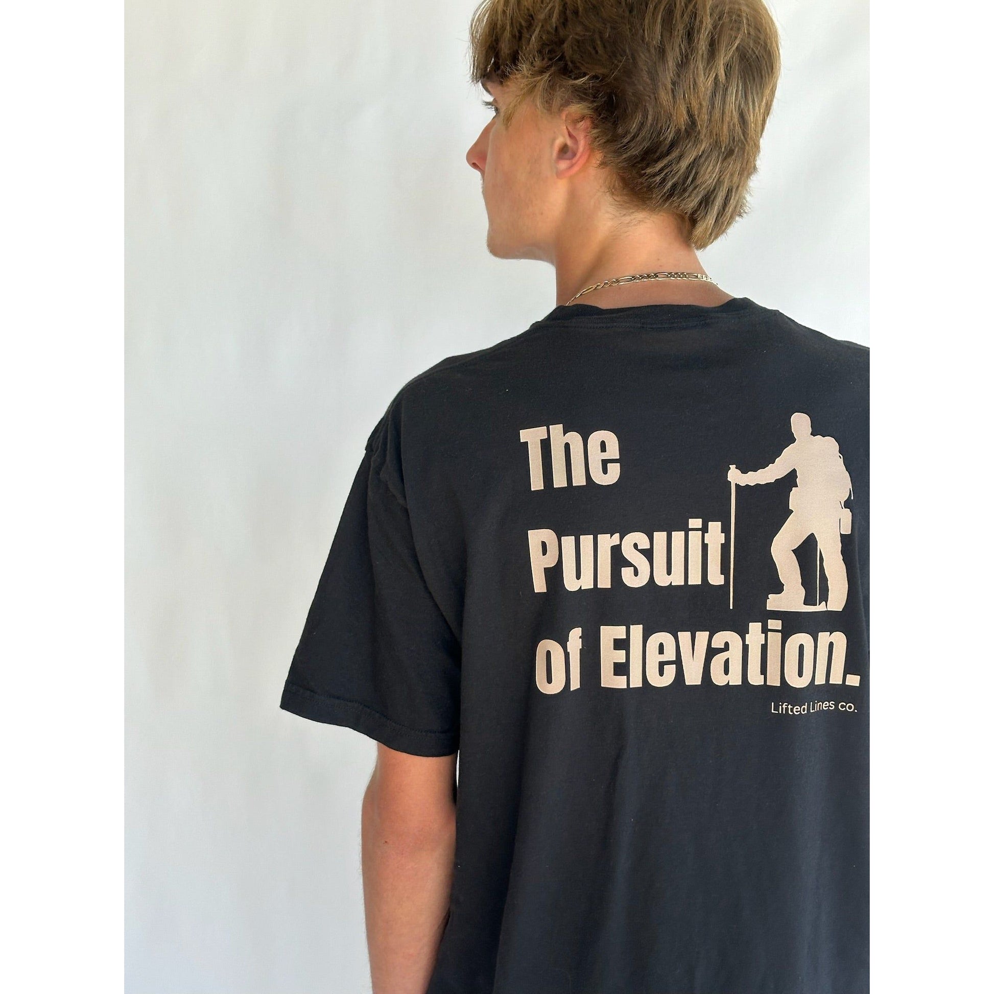 pursuit of elevation tee