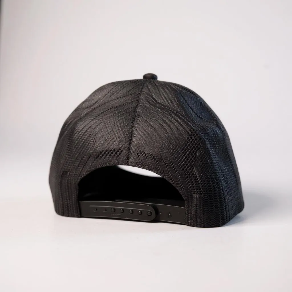 Black Lifted Lines Trucker Hat