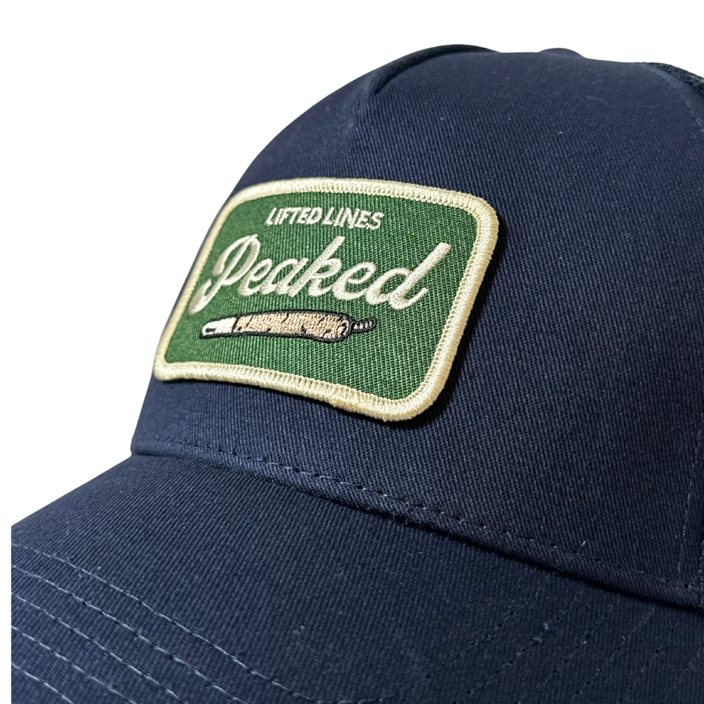 Peaked up close hat
